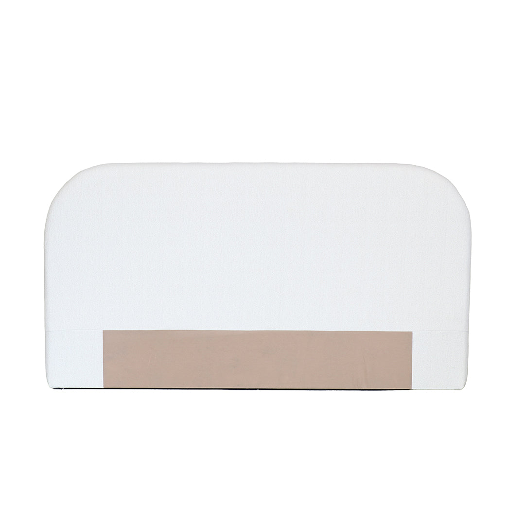 Freddy Boucle Headboard in room setting – Home Lab NZ