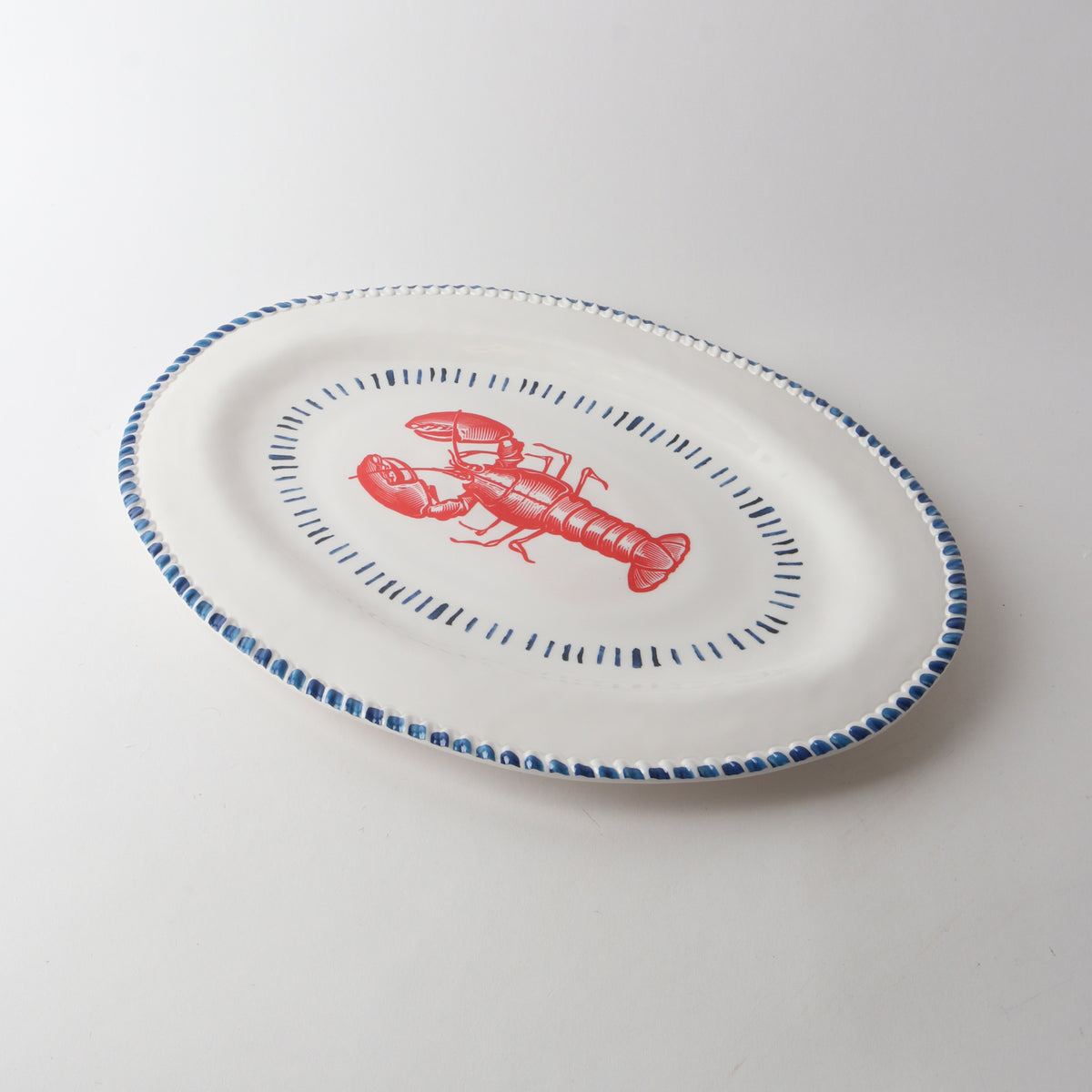 Nautical Lobster Platter- Oval