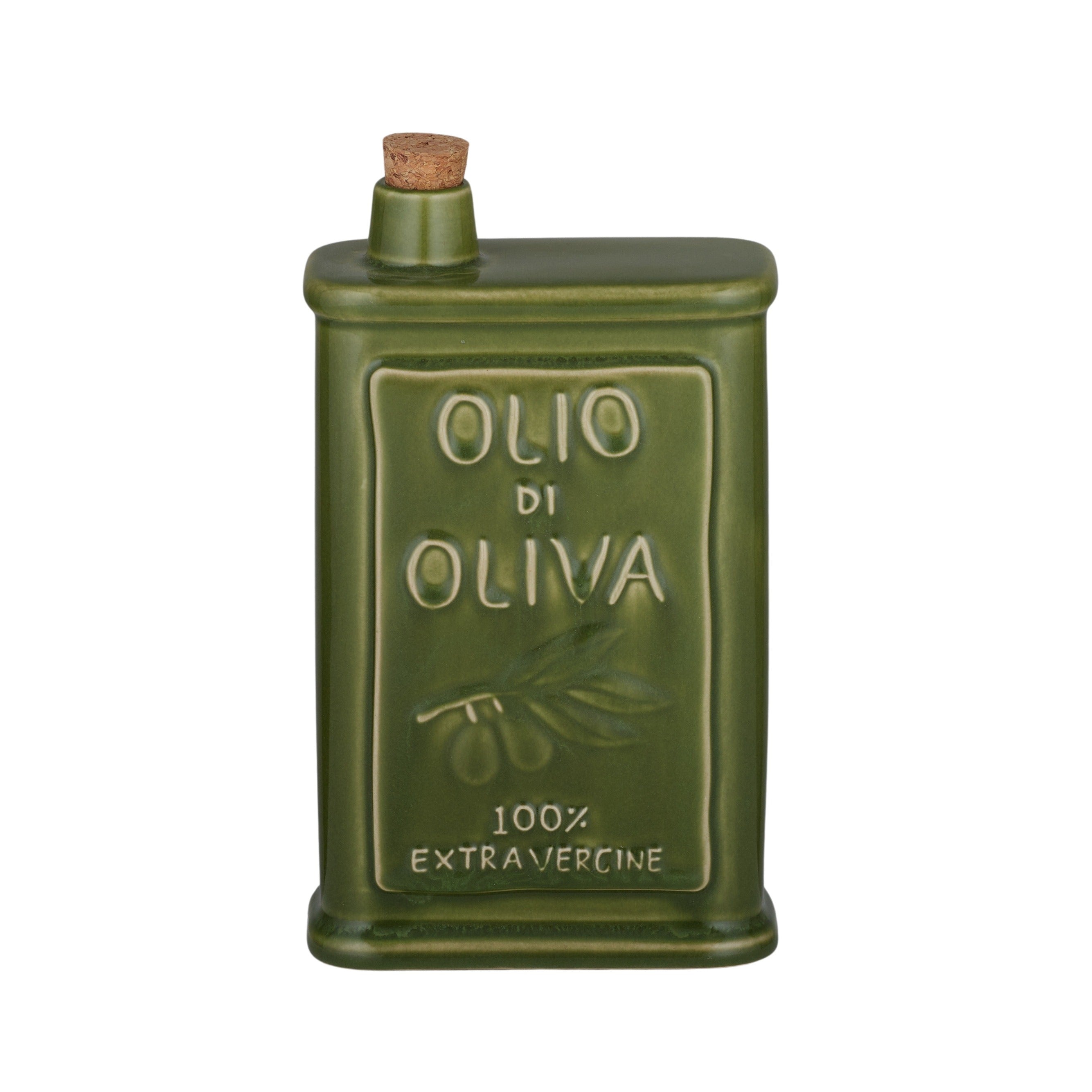 Olio Ceramic Oil Bottle Green – Home Lab NZ