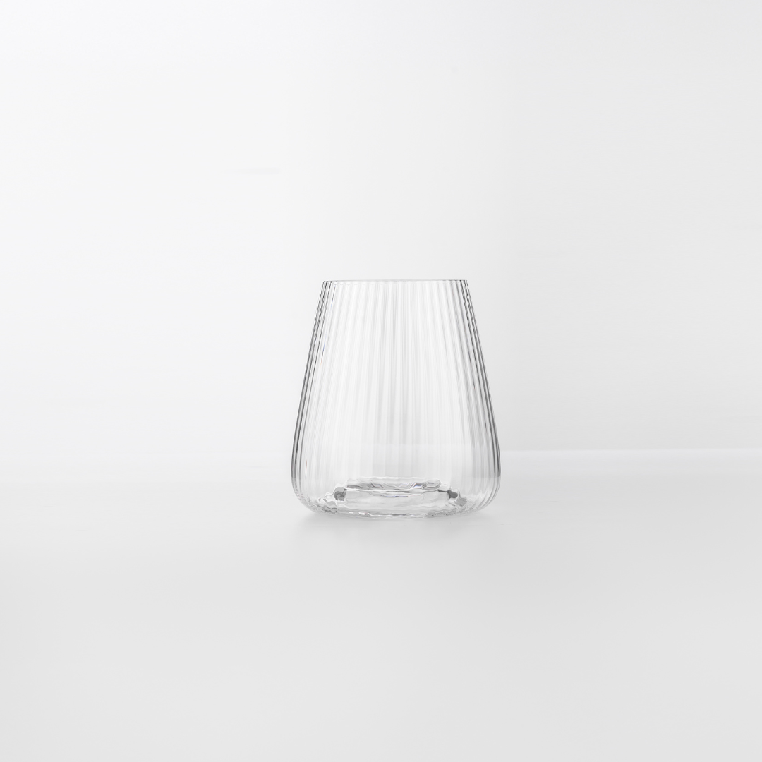 Melted Crystal Stemless Glass in Set of 4 – Home Lab NZ