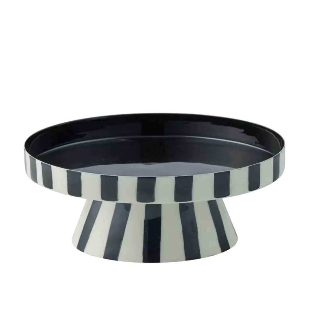 Linear Metal Cake Stand - Small