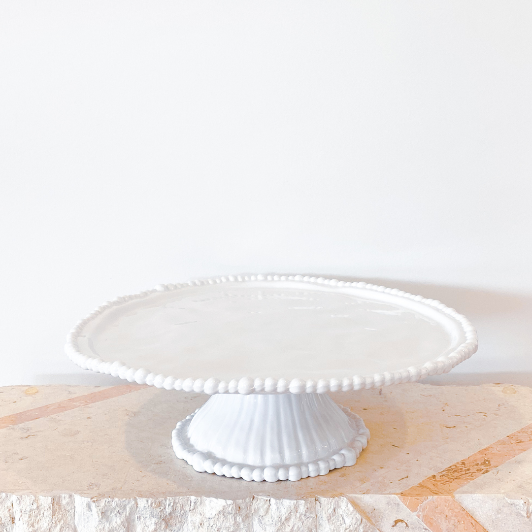 Pearl cake stand