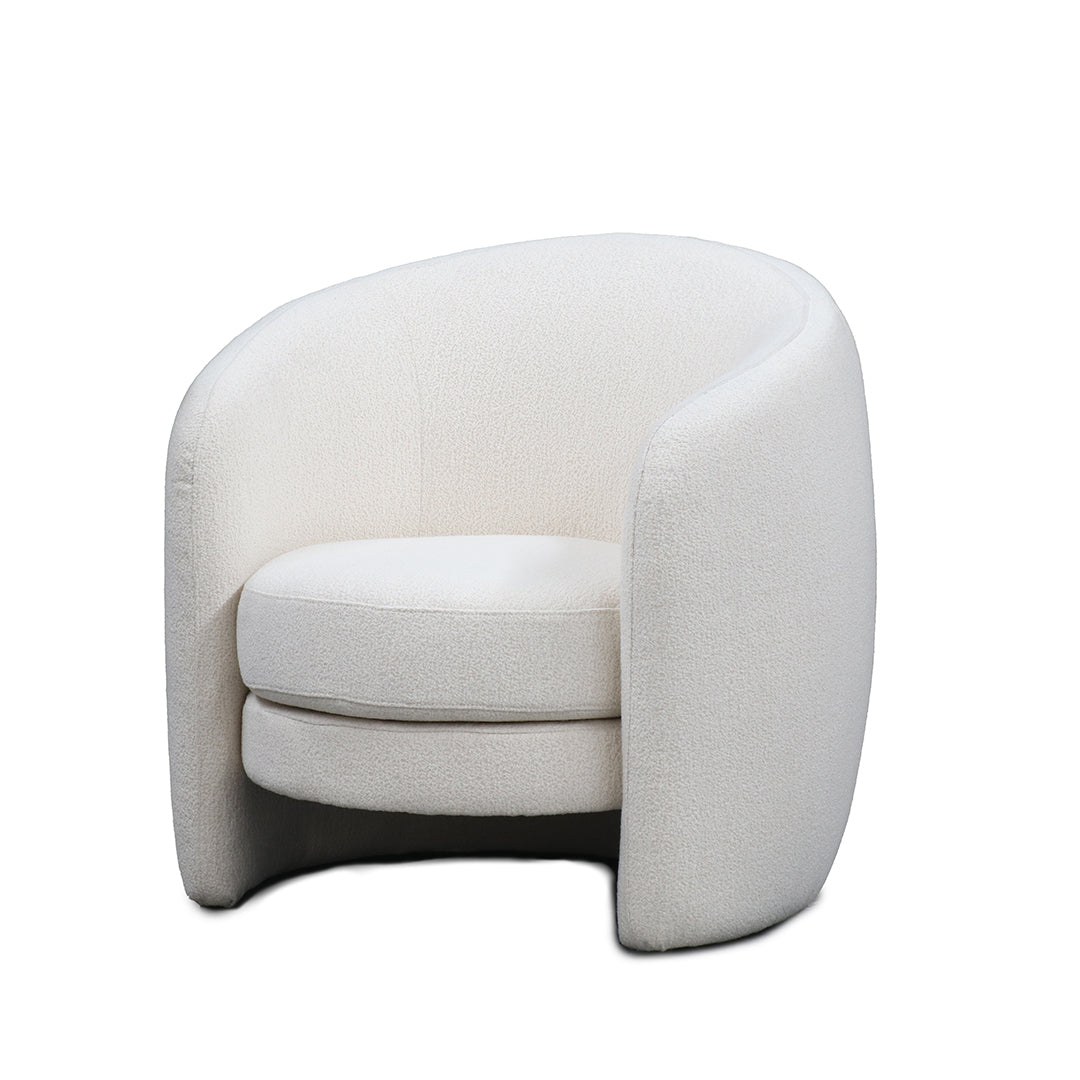 Boucle Wrap Chair – Home Lab NZ