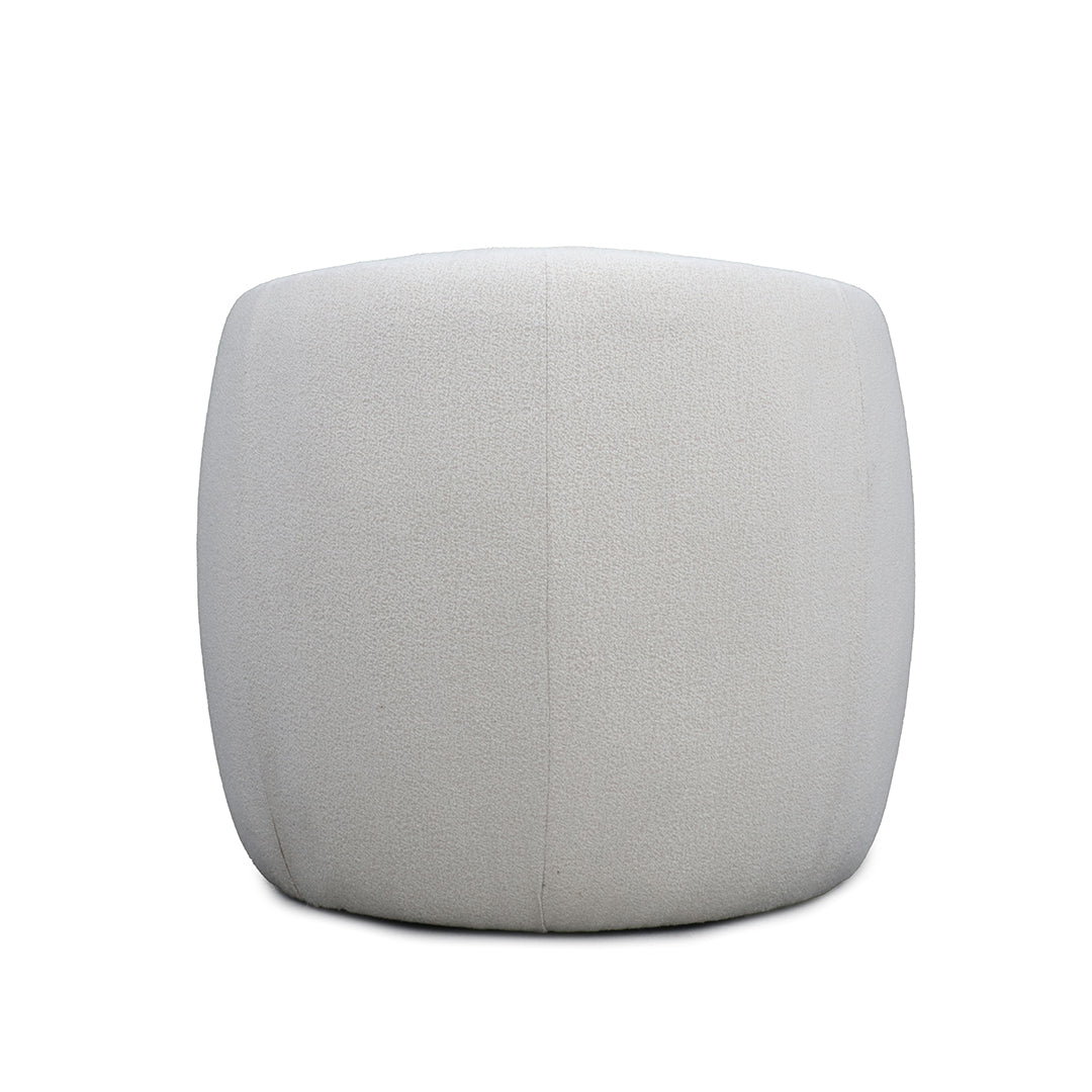 Boucle Wrap Chair in room setting – Home Lab NZ