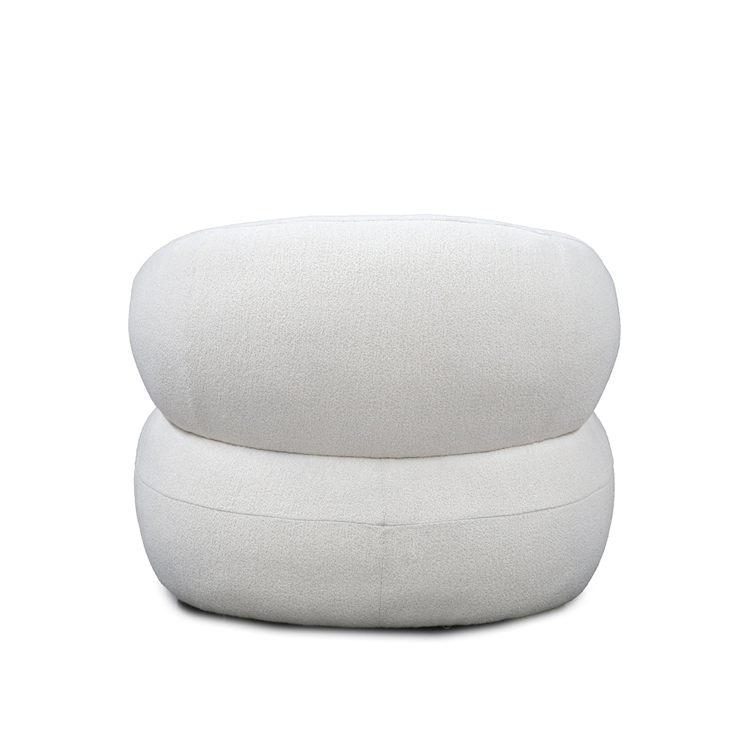 Boucle Bubble chair detail – Home Lab NZ