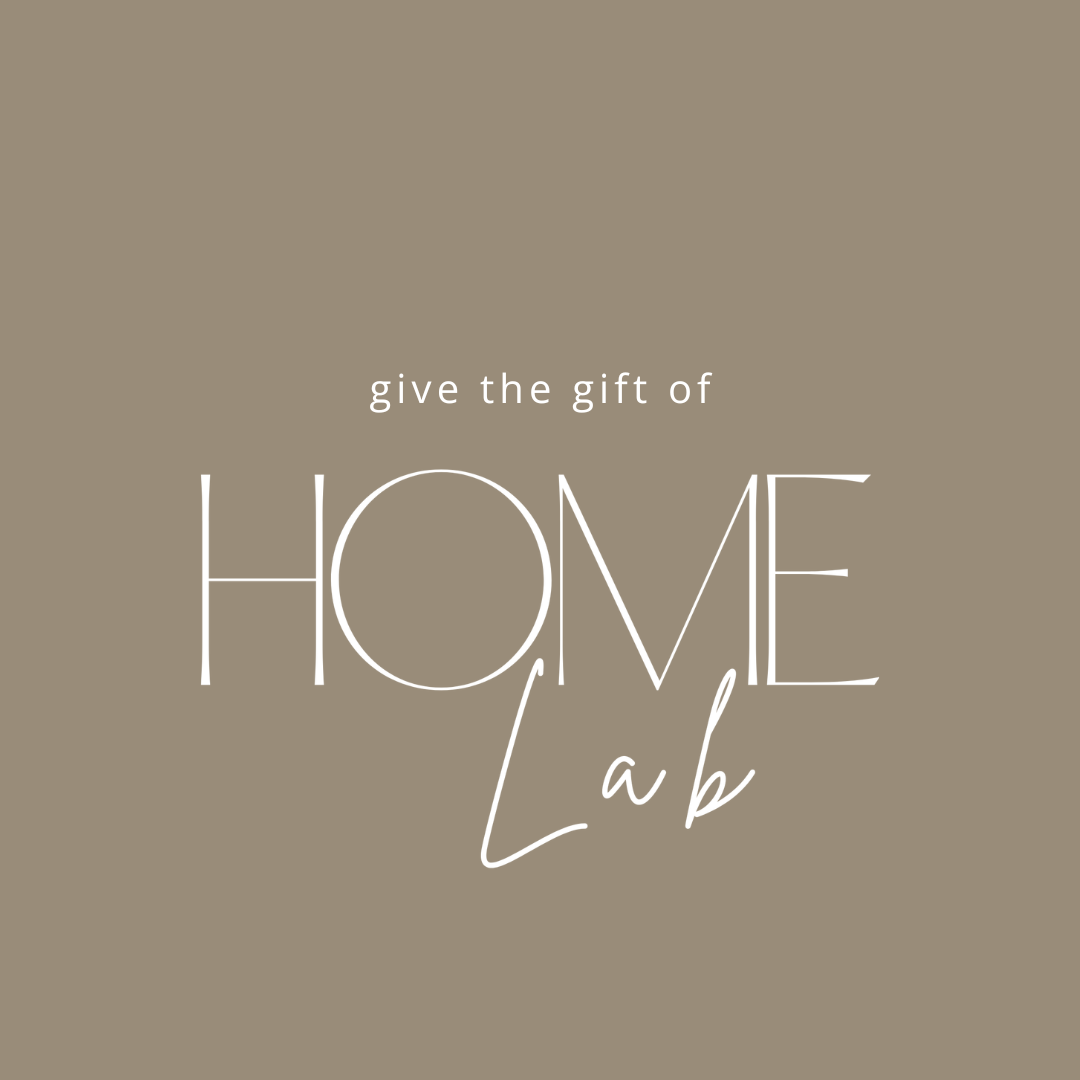 Home Lab gift voucher on white background