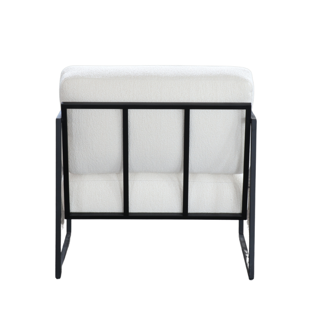 Soho Frame Chair- Boucle detail – Home Lab NZ