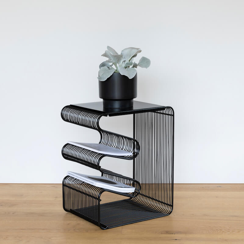 Bantay Nesting Table in Black – Home Lab NZ