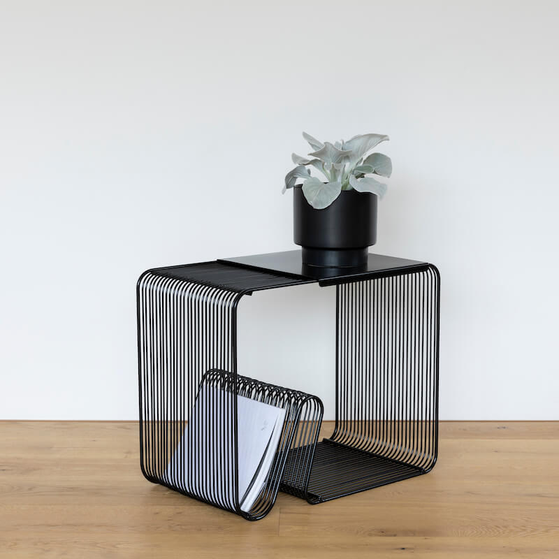 Bantay Nesting Table in Black – Home Lab NZ
