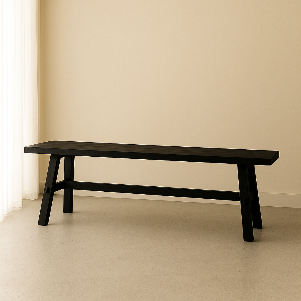 Long Reclaimed Wooden Bench – bench seat | Home Lab