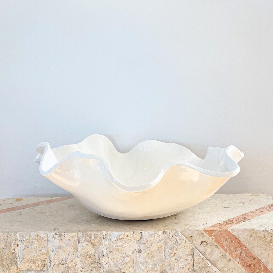 Large Ruffle Bowl