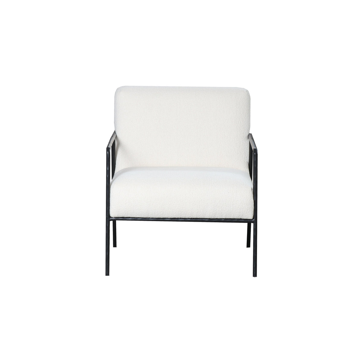 Slim Frame Boucle Chair lifestyle shot – Home Lab NZ