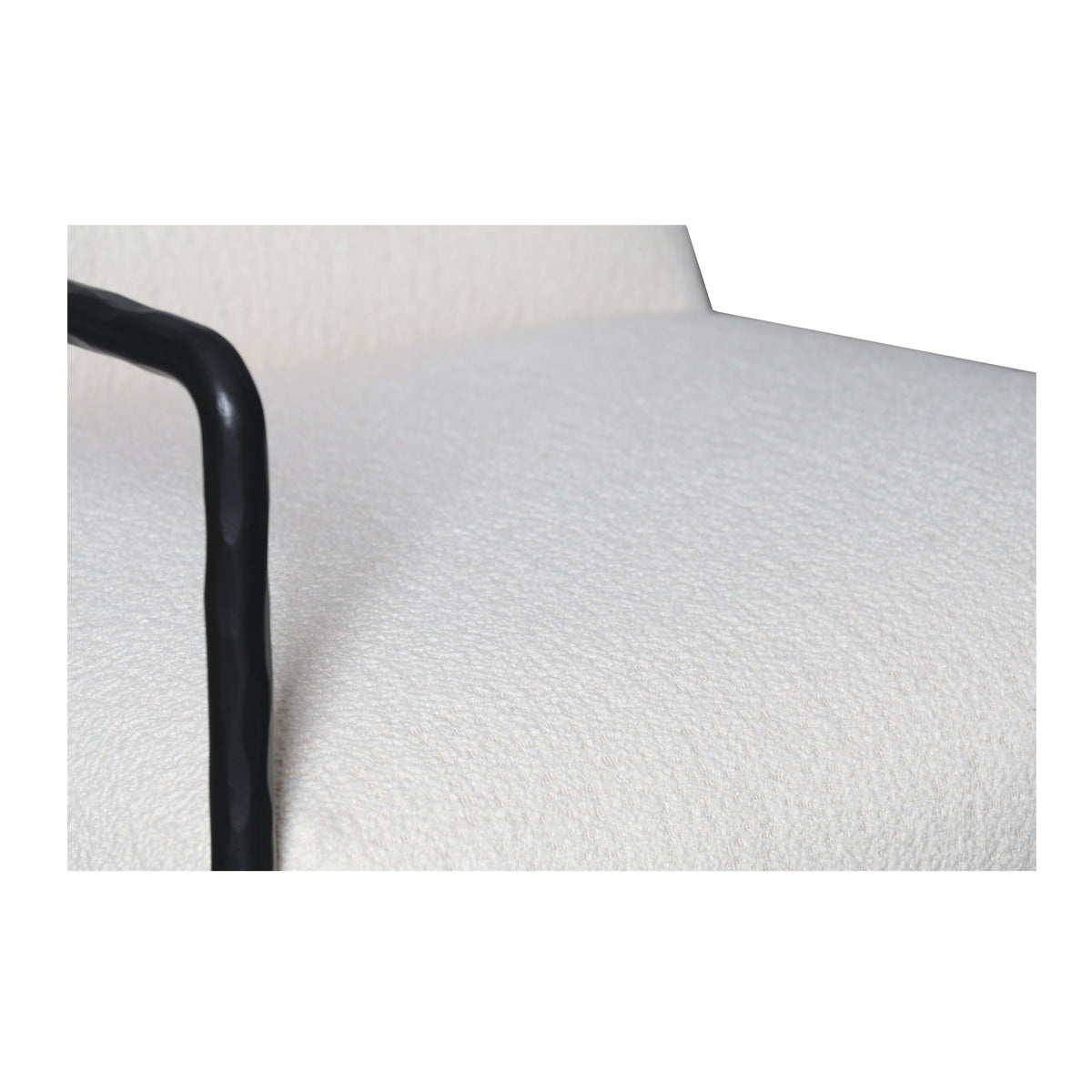 Slim Frame Boucle Chair detail – Home Lab NZ