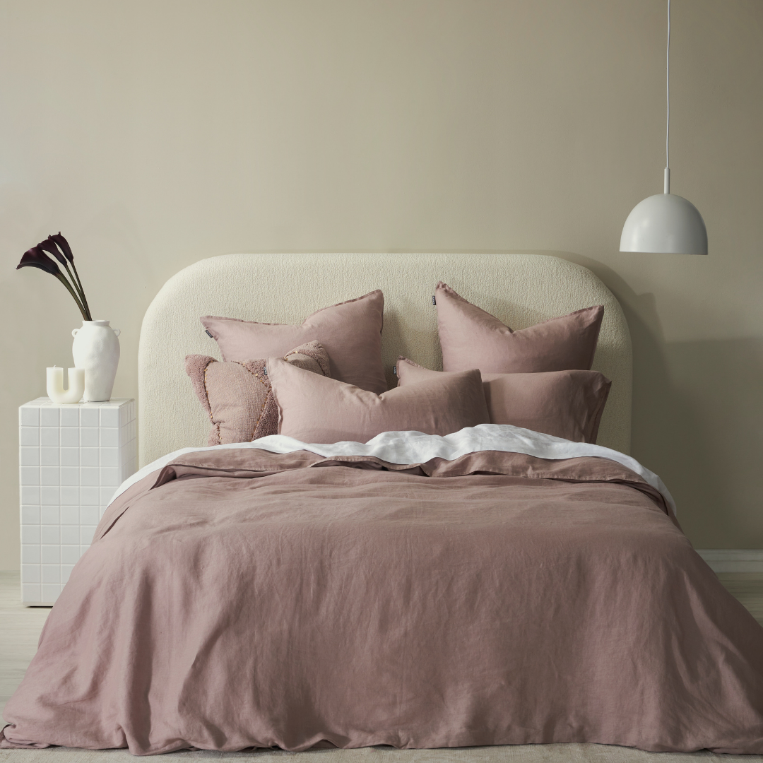 Freddy Boucle Headboard side view – Home Lab NZ