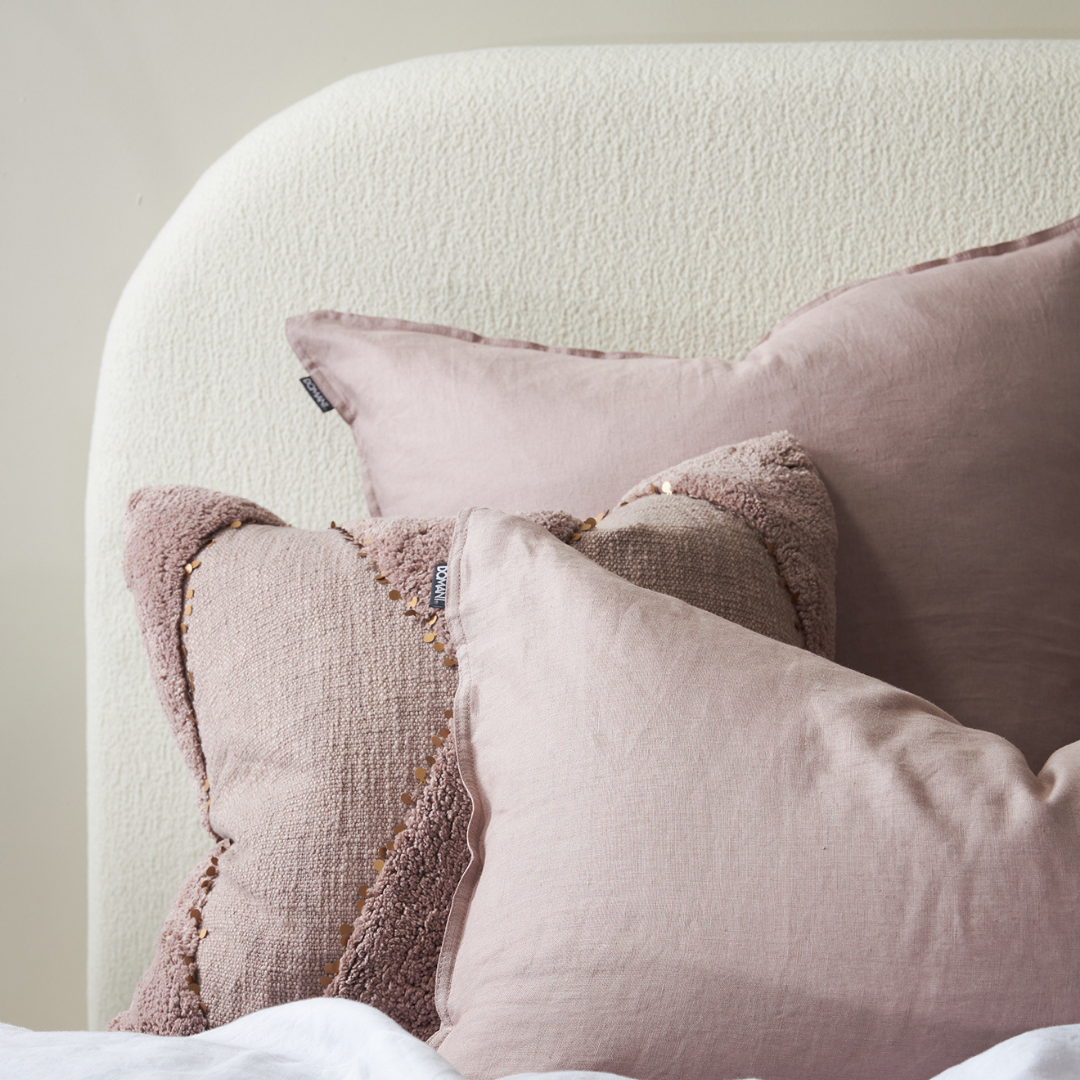 Freddy Boucle Headboard back view – Home Lab NZ