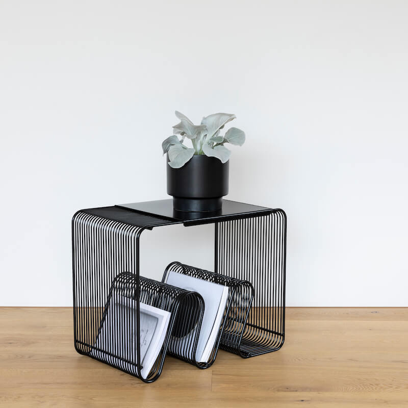 Bantay Nesting Table in Black – Home Lab NZ
