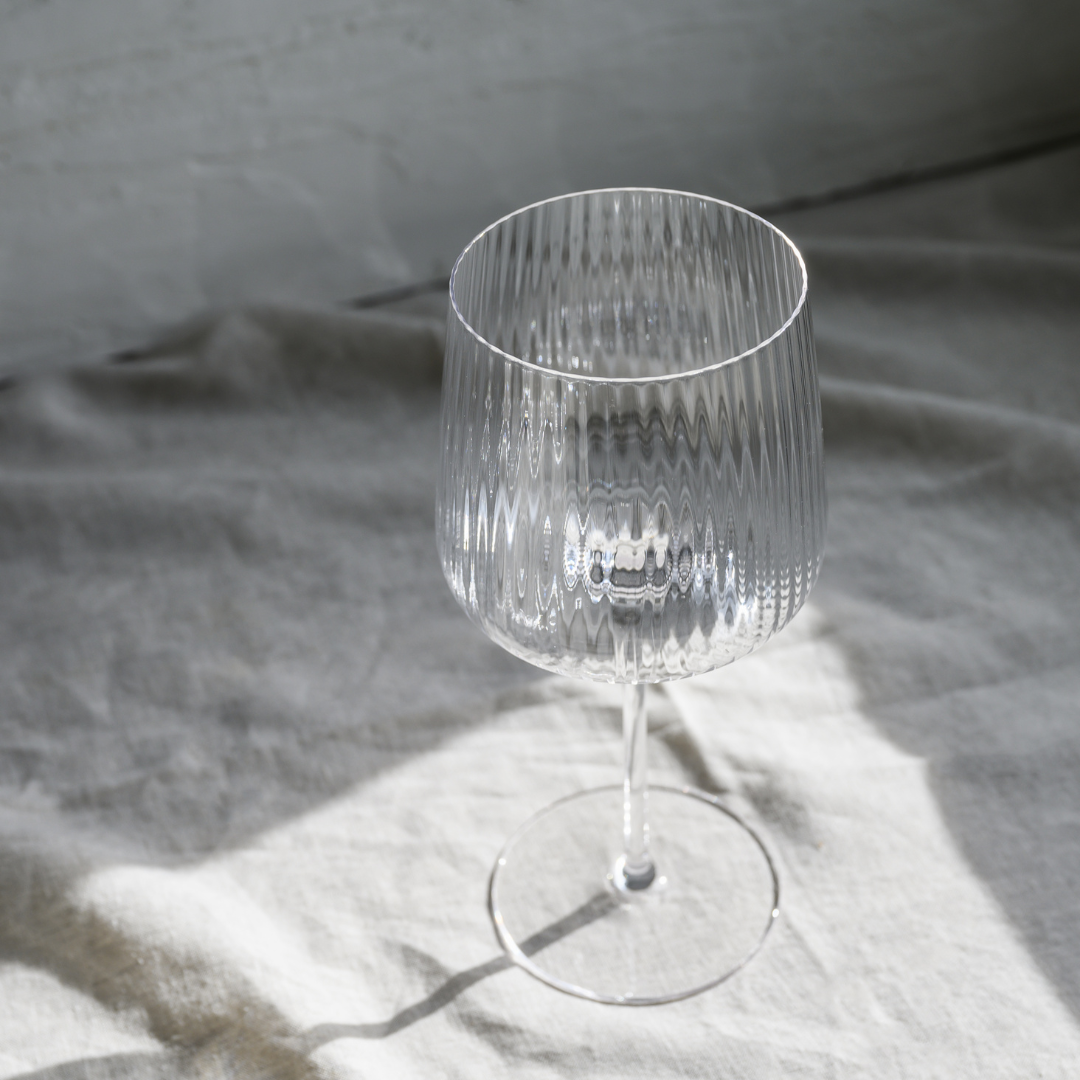 Melted Crystal Gin Glass in Set of 4 – Home Lab NZ