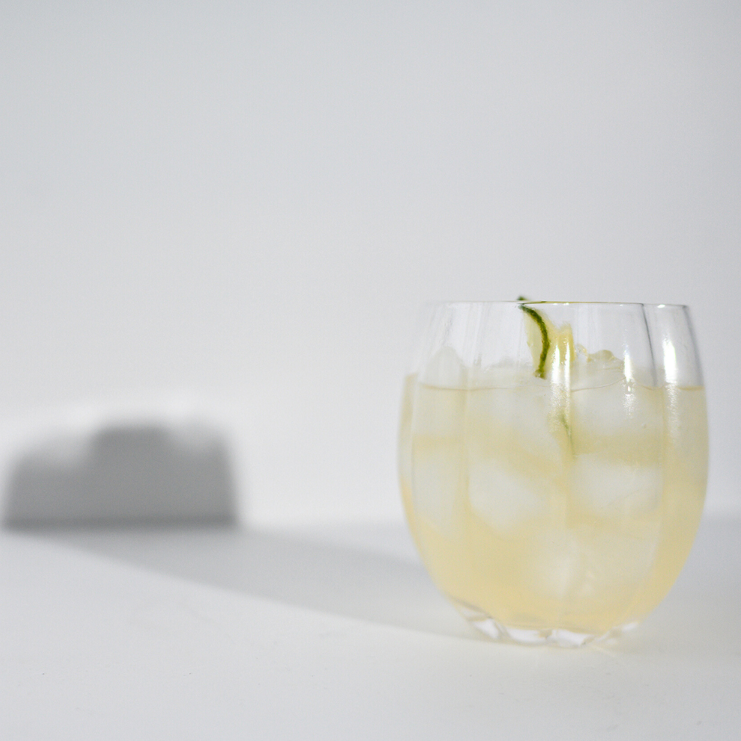 Petal Stemless Glass- Clear in Set of 4 – Home Lab NZ