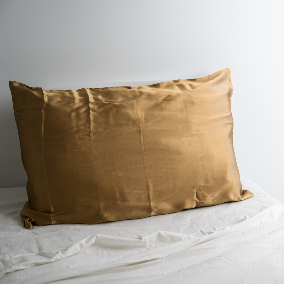 100% Pure Silk Pillowcase - Mocha