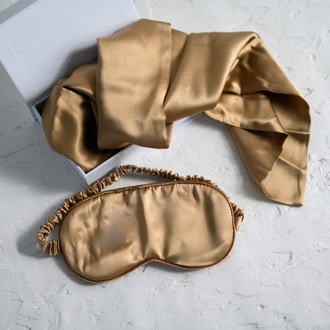 100% Pure Silk Gift Set- Mocha