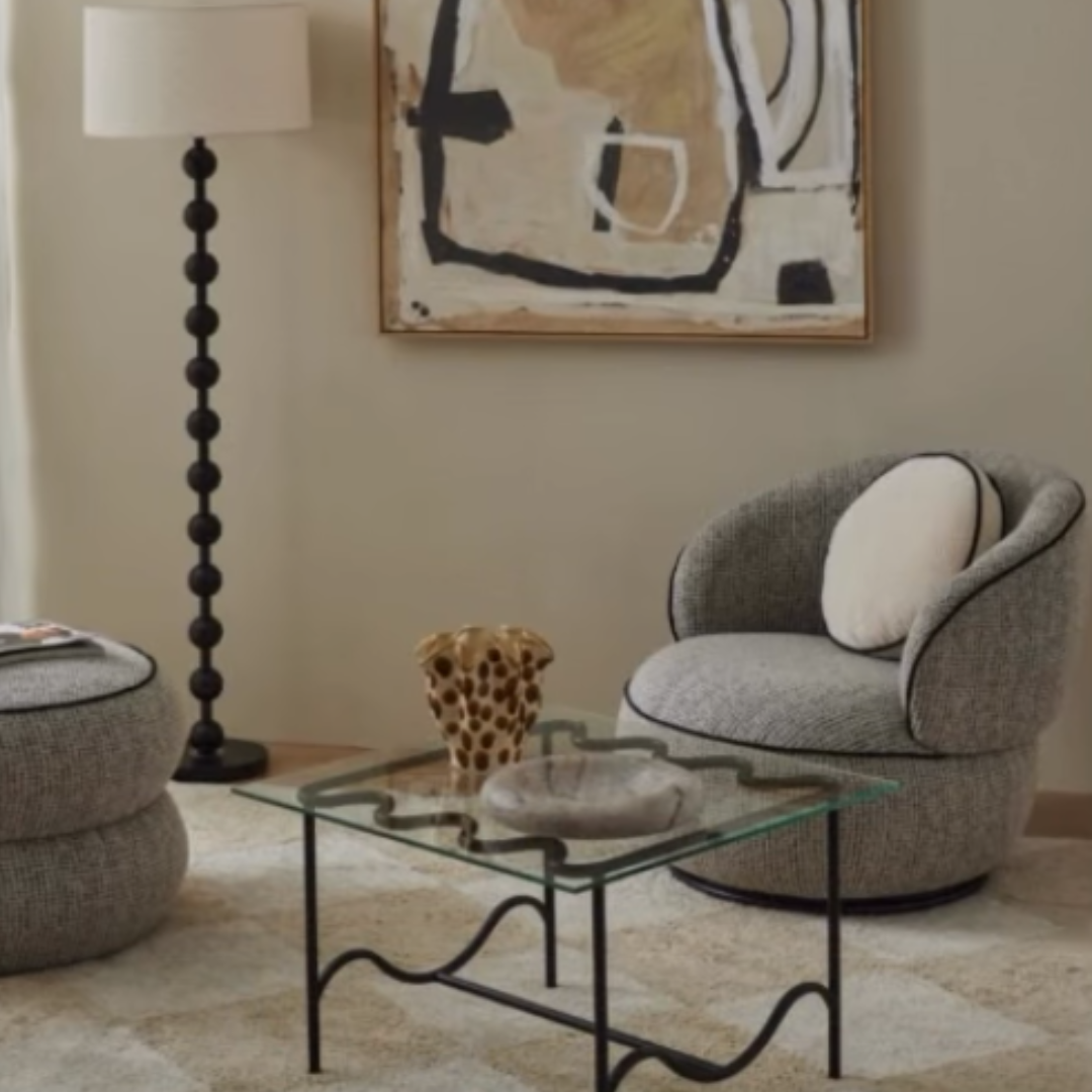 Monet Velvet Round Cushion – Home Lab NZ