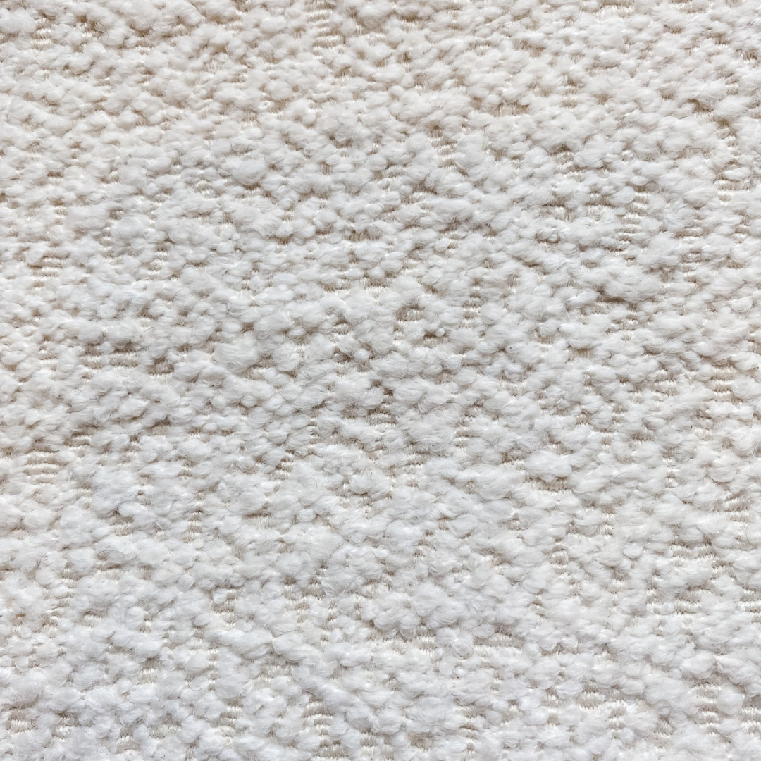 Boucle archer chair detail view