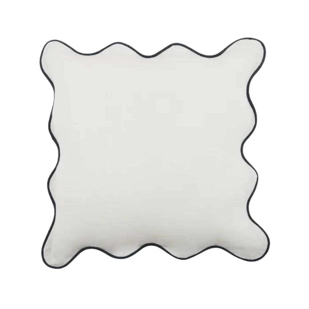 Diablo cushion white/navy