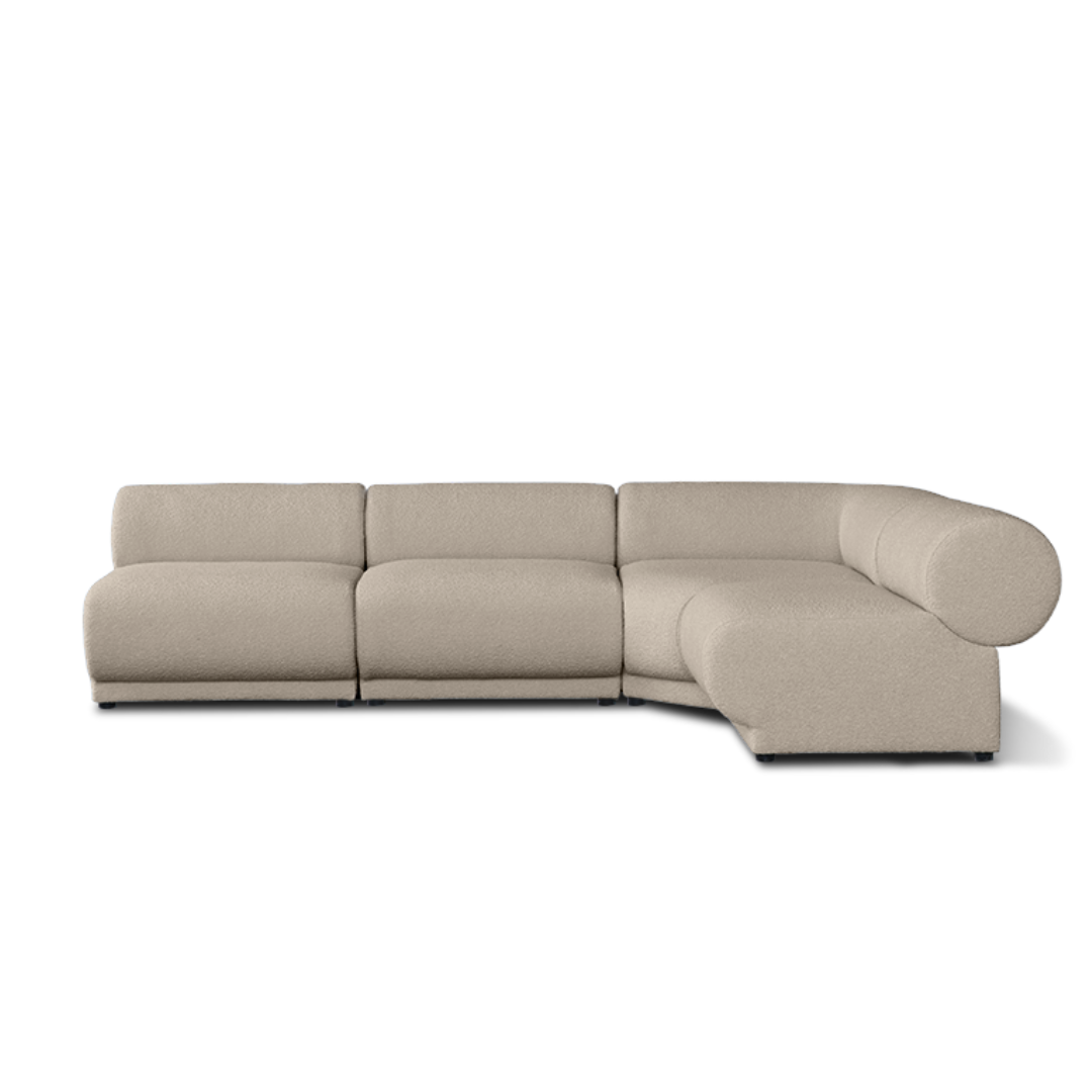 Rollas sofa in single, detail view