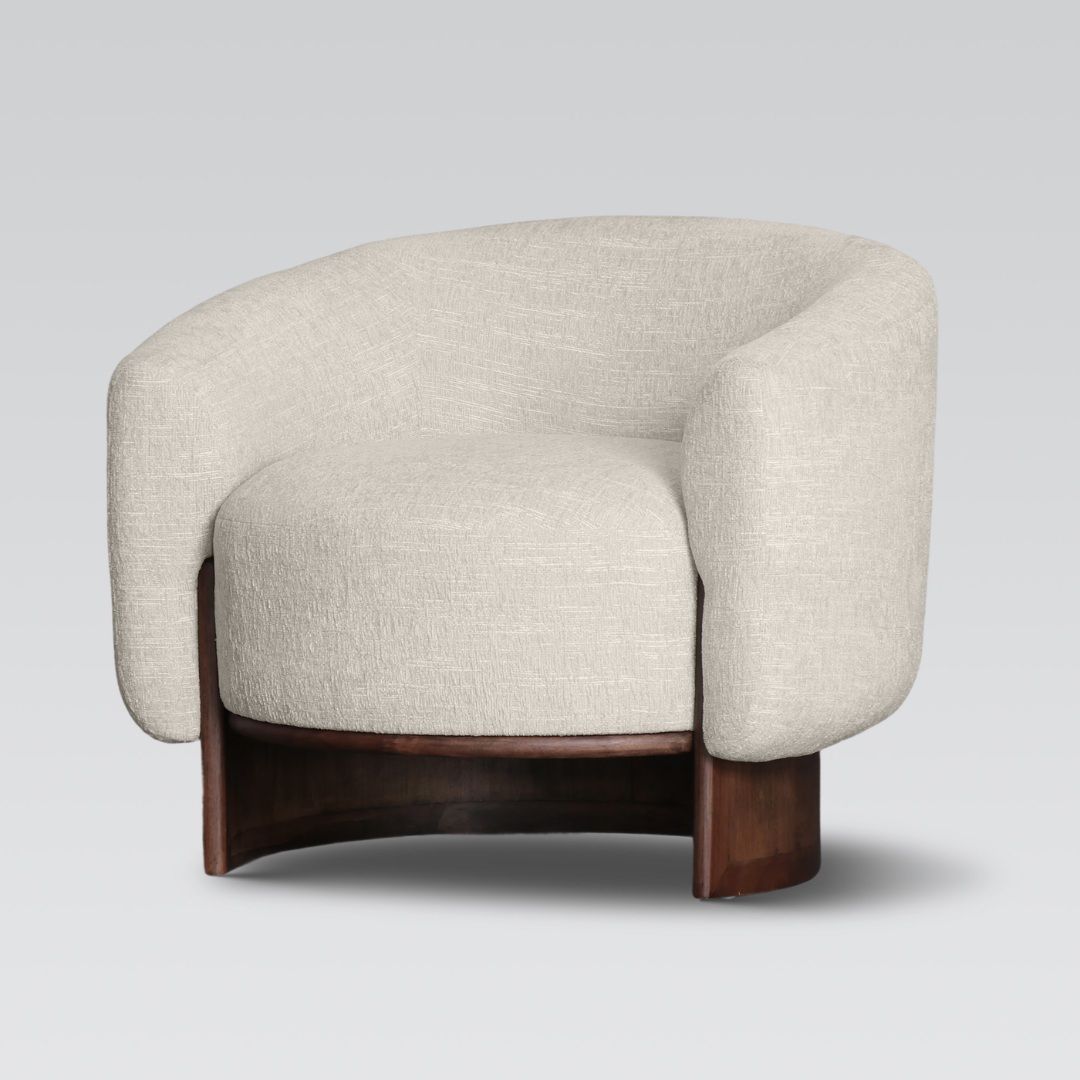 Rotterdam club chair in cream
